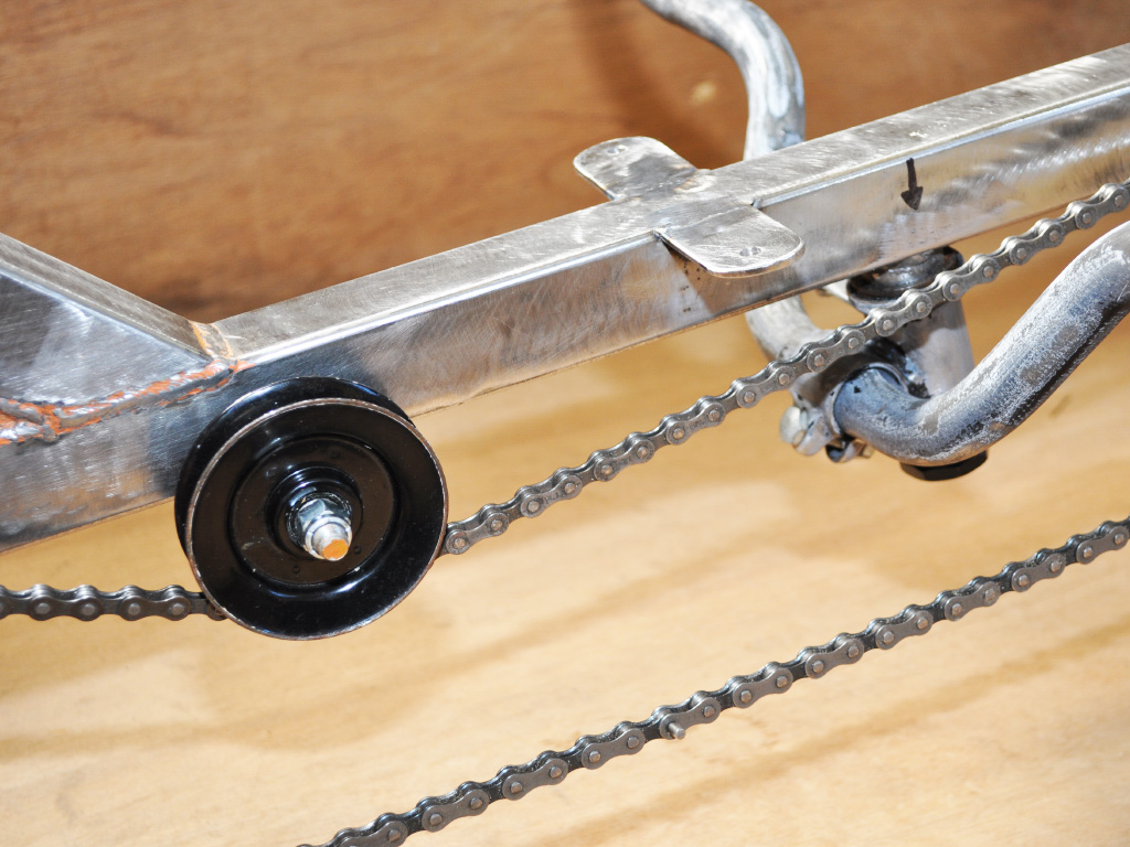 Aurora Suspension Trike - chain line